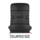 Carbon_19L_Collapsible_Backpack_Rucksack_schwarz_collapsed