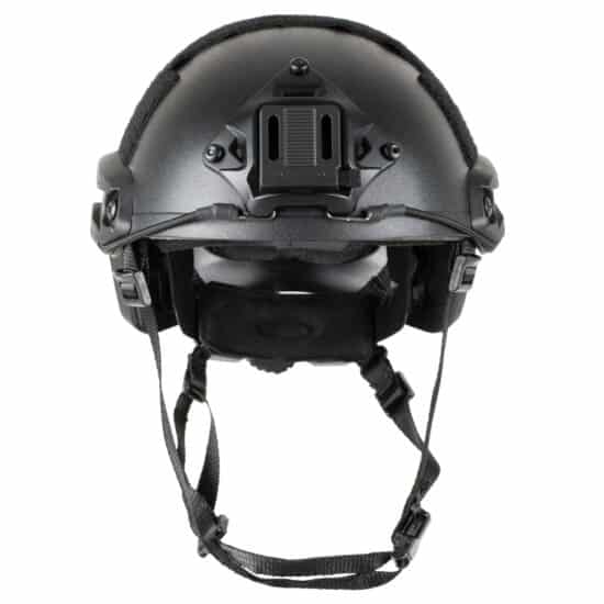 DELTA_SIX_Tactical_FAST_MH_Helm_für_Paintball_Airsoft_schwarz_front