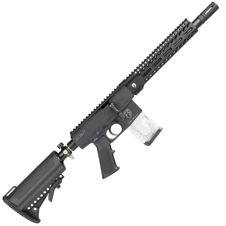 Carmatech Sar-12 Supreme Paintball Sniper Rifle - Black