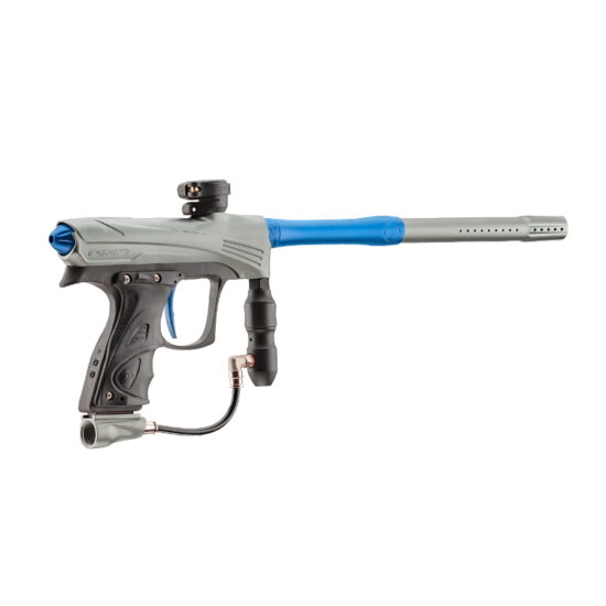 DYE_Rize_CZR_Paintball_Markierer_Grey_Blue_side