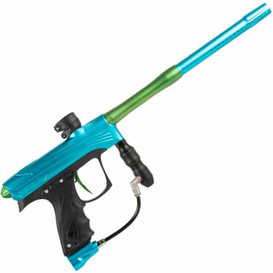 DYE_Rize_CZR_Paintball_Markierer_cyan_green_side