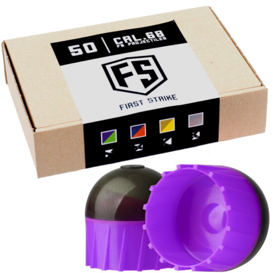 First_Strike_Paintballs_50_Schuss_Box_grau_lila