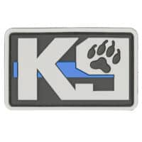 Paintball_Airsoft_PVC_Klettpatch_k9_grau