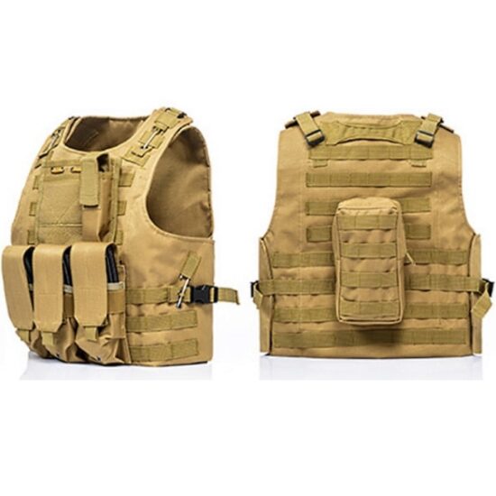 Paintball_Tactical_Weste_desert_Tan_details