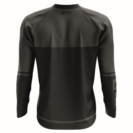 XRCS_Paintball_Jersey_schwarz_grau_rueckseite